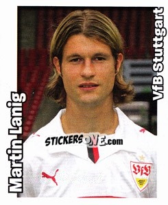 Cromo Martin Lanig - German Football Bundesliga 2008-2009 - Panini