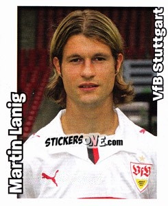 Sticker Martin Lanig - German Football Bundesliga 2008-2009 n. 455 - Panini