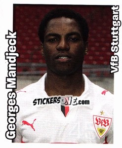 Sticker Georges Mandjeck - German Football Bundesliga 2008-2009 n. 456 - Panini