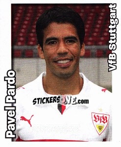 Sticker Pavel Pardo - German Football Bundesliga 2008-2009 n. 457 - Panini