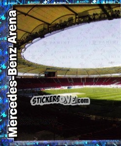 Sticker Stadion - Mercedes-Benz Arena - German Football Bundesliga 2008-2009 n. 463 - Panini