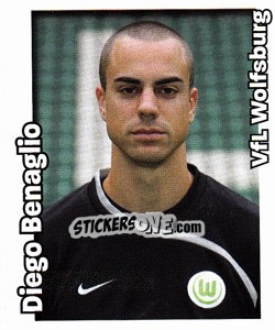 Sticker Diego Benaglio - German Football Bundesliga 2008-2009 - Panini