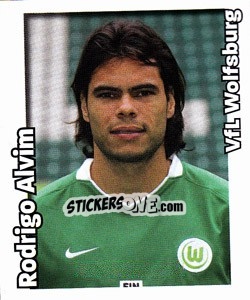 Cromo Rodrigo Alvim - German Football Bundesliga 2008-2009 - Panini