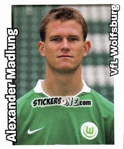 Cromo Alexander Madlung - German Football Bundesliga 2008-2009 - Panini