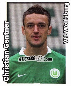 Sticker Christian Gentner - German Football Bundesliga 2008-2009 n. 480 - Panini
