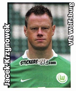 Sticker Jacek Krzynowek - German Football Bundesliga 2008-2009 - Panini
