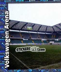 Sticker Stadion - Volkswagen Arena - German Football Bundesliga 2008-2009 n. 490 - Panini