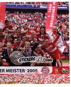 Figurina FC Bayern Munchen: Deutscher Meister 2008