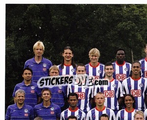 Sticker Team Sticker - German Football Bundesliga 2008-2009 n. 6 - Panini