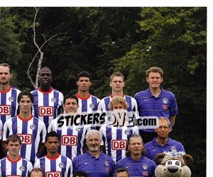 Sticker Team Sticker - German Football Bundesliga 2008-2009 n. 7 - Panini