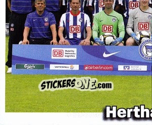 Sticker Team Sticker - German Football Bundesliga 2008-2009 n. 8 - Panini