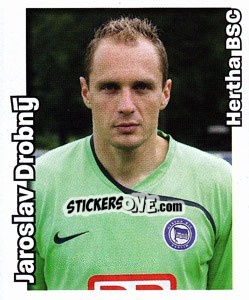 Sticker Jaroslav Drobny - German Football Bundesliga 2008-2009 - Panini