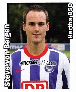 Sticker Steve von Bergen - German Football Bundesliga 2008-2009 - Panini