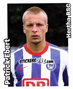 Cromo Patrick Ebert - German Football Bundesliga 2008-2009 - Panini