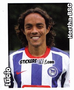 Sticker Lucio - German Football Bundesliga 2008-2009 - Panini