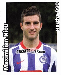 Cromo Maximilian Nicu - German Football Bundesliga 2008-2009 - Panini
