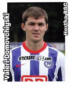 Cromo Valeri Domovchiyski - German Football Bundesliga 2008-2009 - Panini