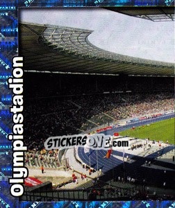 Cromo Stadion - Olympiastadion - German Football Bundesliga 2008-2009 - Panini