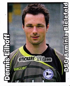 Sticker Dennis Eilhoff - German Football Bundesliga 2008-2009 n. 40 - Panini