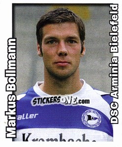 Sticker Markus Bollmann - German Football Bundesliga 2008-2009 - Panini