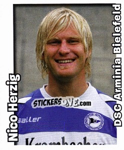 Figurina Nico Herzig - German Football Bundesliga 2008-2009 - Panini