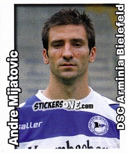 Sticker Andre Mijatovic - German Football Bundesliga 2008-2009 n. 45 - Panini
