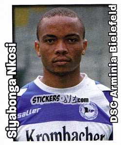 Sticker Siyabonga Nkosi - German Football Bundesliga 2008-2009 - Panini