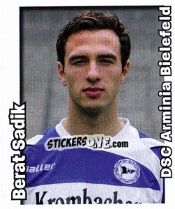 Sticker Berat Sadik - German Football Bundesliga 2008-2009 n. 56 - Panini