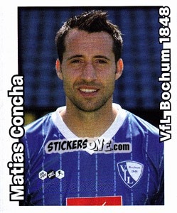 Cromo Matias Concha - German Football Bundesliga 2008-2009 - Panini