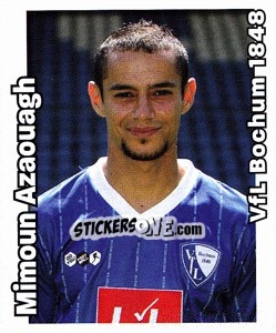 Sticker Mimoun Azaouagh - German Football Bundesliga 2008-2009 - Panini