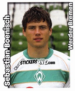 Cromo Sebastian Boenisch - German Football Bundesliga 2008-2009 - Panini