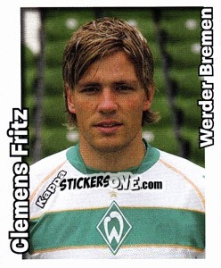 Sticker Clemens Fritz - German Football Bundesliga 2008-2009 - Panini