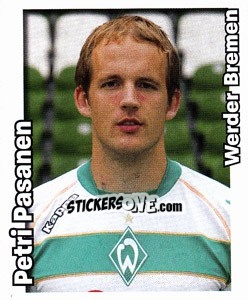 Sticker Petri Pasanen - German Football Bundesliga 2008-2009 - Panini