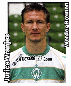 Sticker Jurica Vranjes - German Football Bundesliga 2008-2009 - Panini