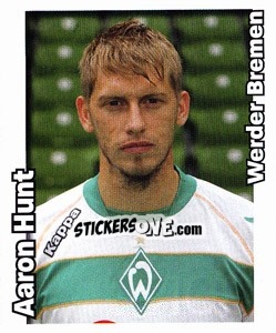 Sticker Aaron Hunt - German Football Bundesliga 2008-2009 - Panini