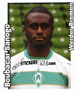 Cromo Boubacar Sanogo - German Football Bundesliga 2008-2009 - Panini