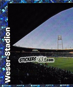 Sticker Stadion - Weser-Stadion - German Football Bundesliga 2008-2009 - Panini