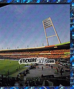 Sticker Stadion - Weser-Stadion - German Football Bundesliga 2008-2009 - Panini