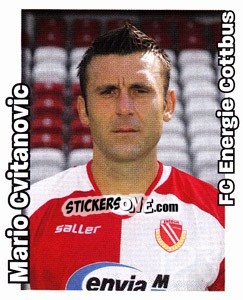 Cromo Mario Cvitanovic - German Football Bundesliga 2008-2009 - Panini