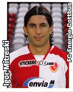 Sticker Igor Mitreski - German Football Bundesliga 2008-2009 - Panini