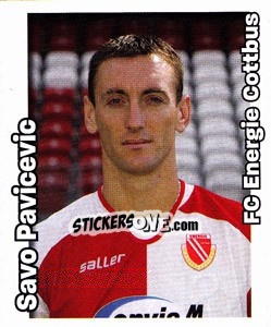 Sticker Savo Pavicevic - German Football Bundesliga 2008-2009 - Panini