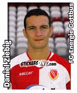 Sticker Daniel Ziebig - German Football Bundesliga 2008-2009 - Panini