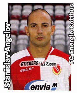 Sticker Stanislav Angelov - German Football Bundesliga 2008-2009 - Panini
