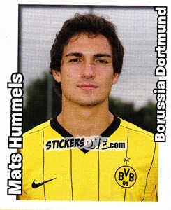 Sticker Mats Hummels - German Football Bundesliga 2008-2009 - Panini