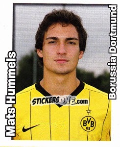 Sticker Mats Hummels - German Football Bundesliga 2008-2009 n. 148 - Panini