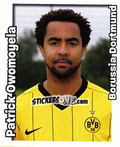 Sticker Patrick Owomoyela - German Football Bundesliga 2008-2009 n. 149 - Panini