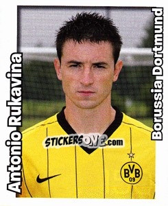 Sticker Antonio Rukavina - German Football Bundesliga 2008-2009 n. 150 - Panini