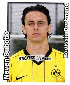 Sticker Neven Subotic - German Football Bundesliga 2008-2009 - Panini