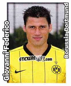Cromo Giovanni Federico - German Football Bundesliga 2008-2009 - Panini