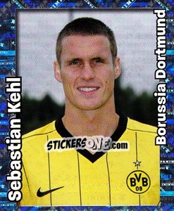 Cromo Sebastian Kehl - German Football Bundesliga 2008-2009 - Panini